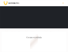 Tablet Screenshot of kemerling.pl